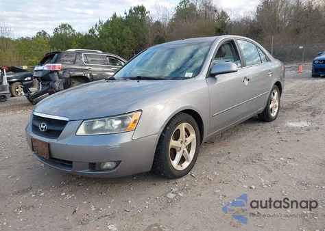 2007 Hyundai Sonata Limited/Se V6 from USA, damaged, VIN 5NPEU46F27H217088
